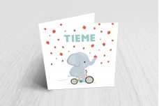 Olifantje op fietsje Olifantje op fietsje